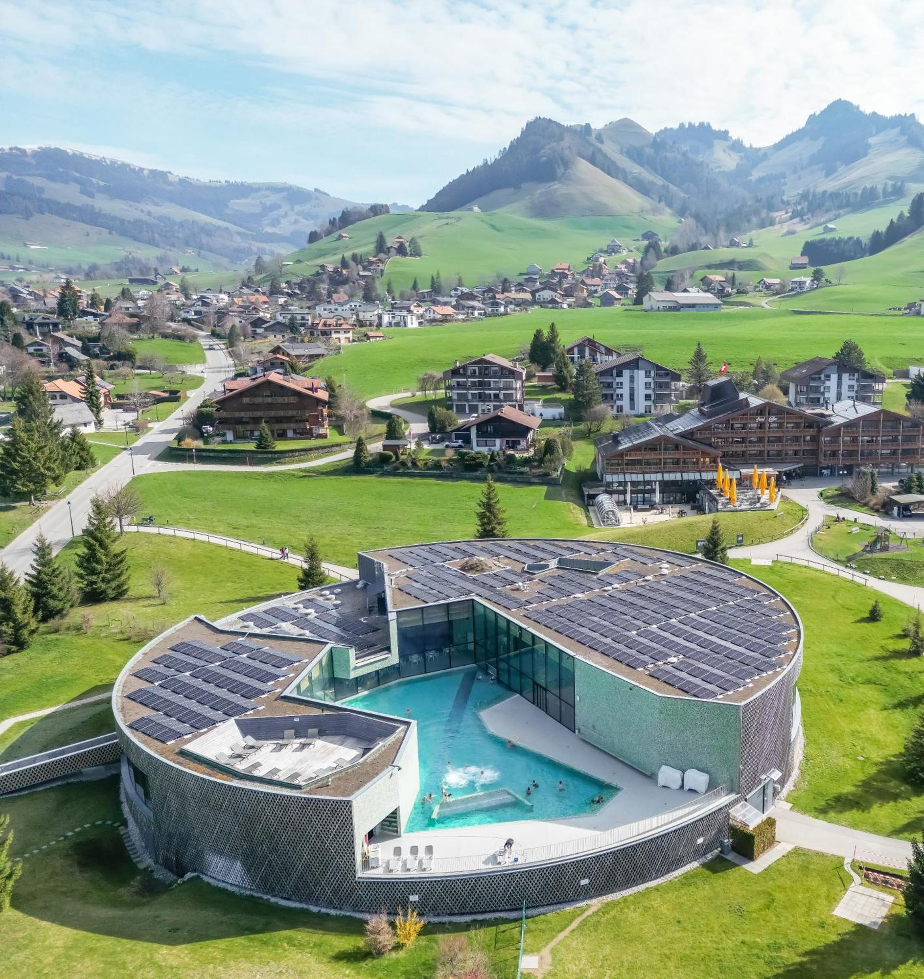 Hotel Cailler & Bains De La Gruyere Charmey Dış mekan fotoğraf